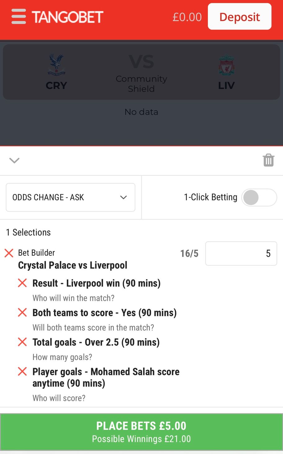 TangoBet bookmaker review: Everything you need to know