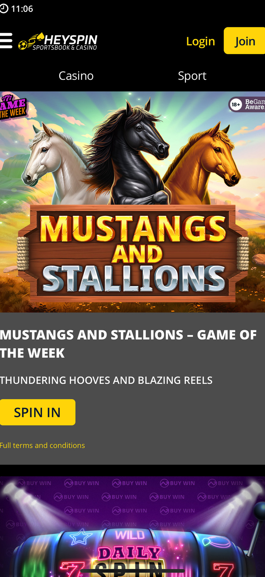 HeySpin Casino gallery image 4