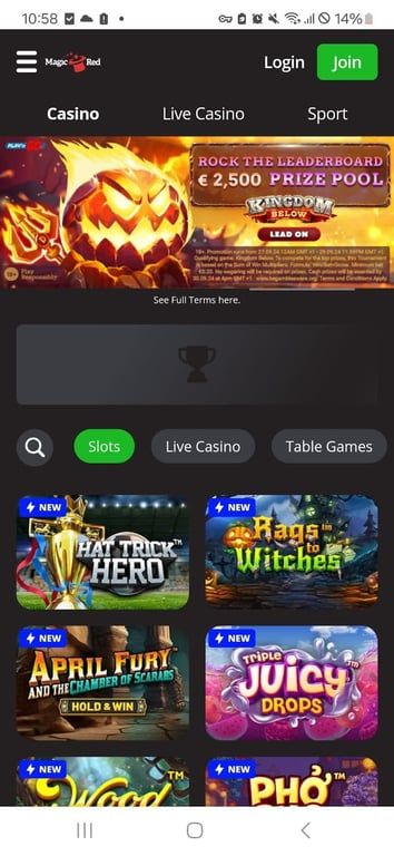 MagicRed casino review:  Everything you need to know