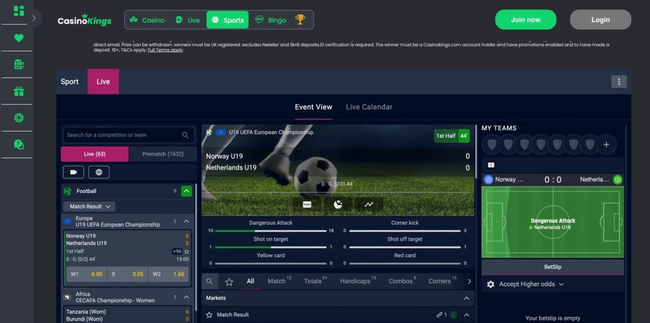 Casino Kings bookmaker review: Everything you need to know