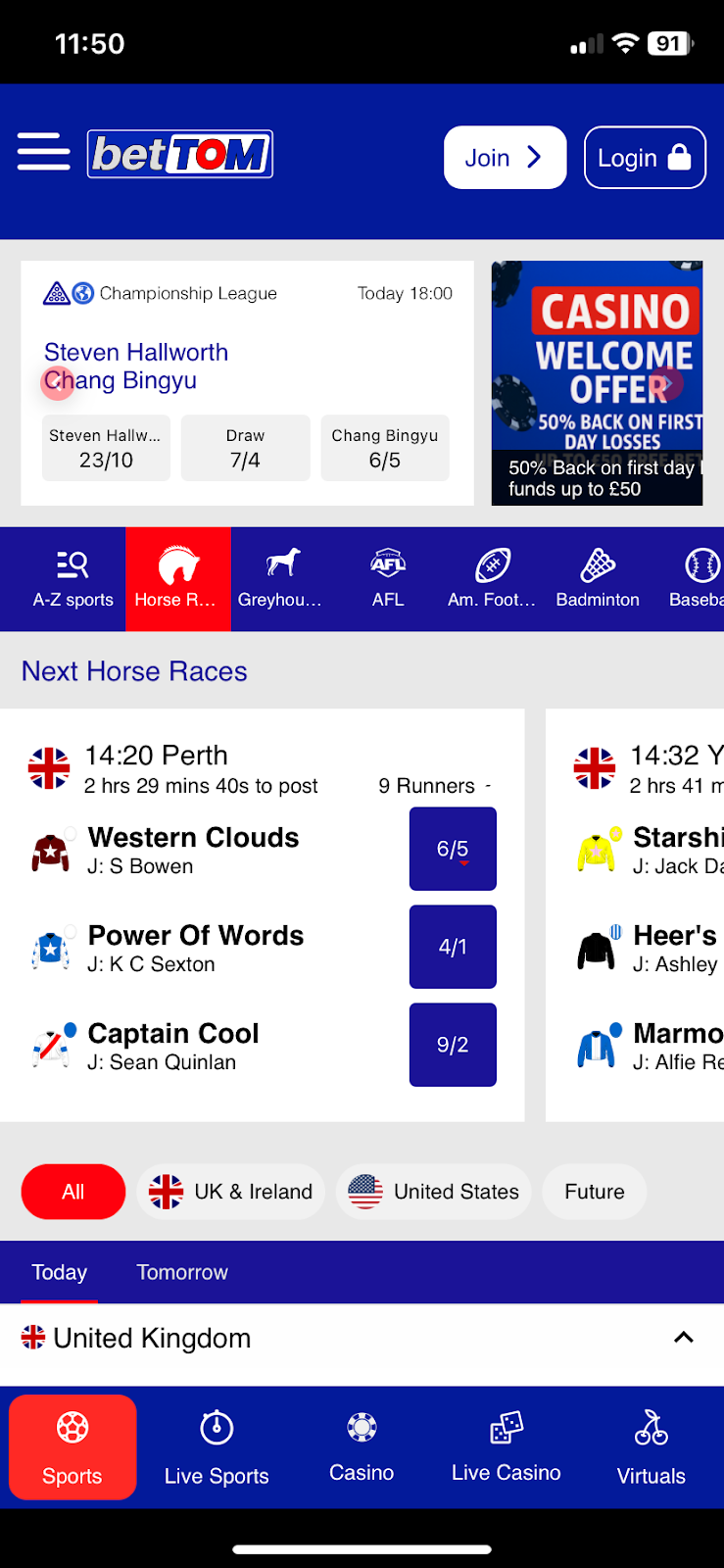 BetTom bookmaker review: Everything you need to know