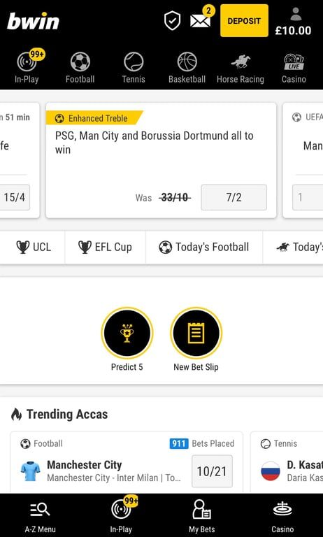 Bwin bookmaker review: Everything you need to know