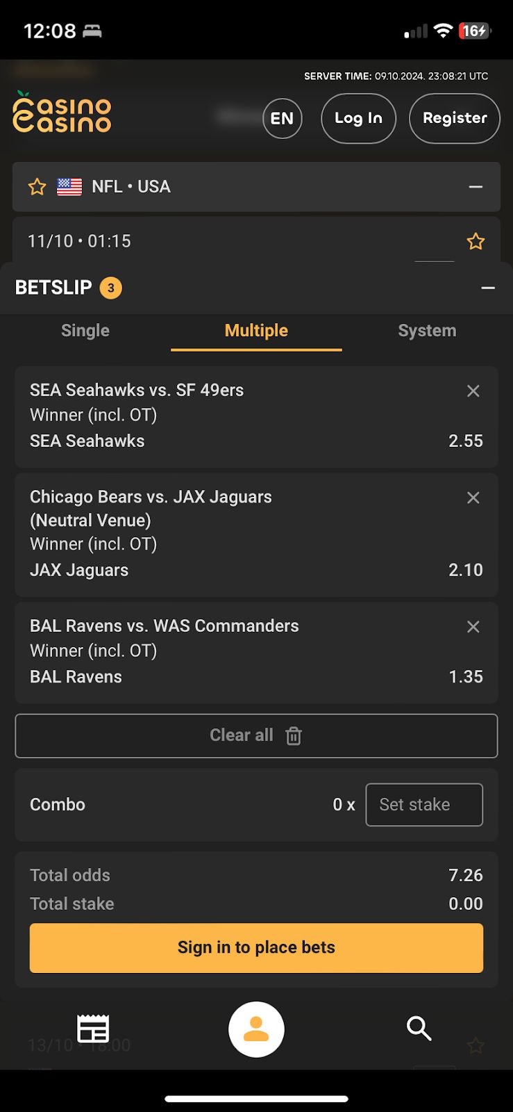 CasinoCasino bookmaker review: Everything you need to know