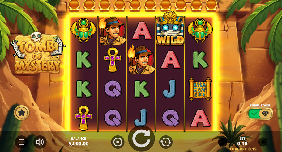 Tomb of Mystery slot released – features, RTP & free play demo