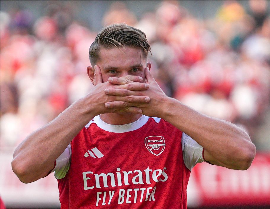 IMAGO Will new Arsenal striker Viktor Gyorekes begin with a bang at Old Trafford?