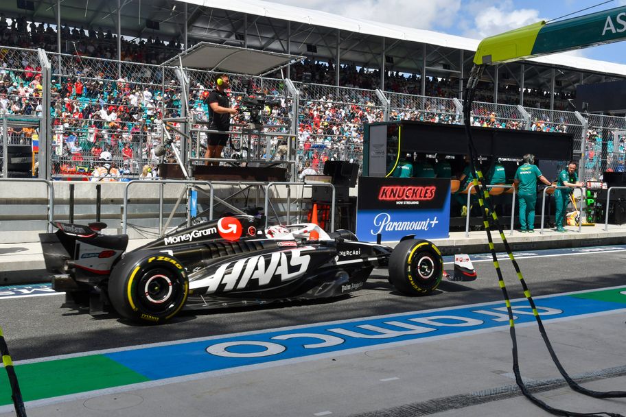 IMAGO While McLaren expect to dominate at the front, the US-backed Haas team could be the surprise package of the Miami Grand Prix weekend