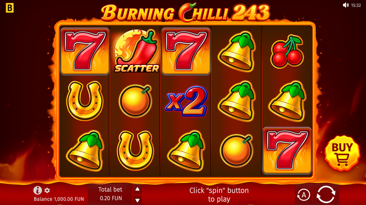 Burning Chilli 243 slot released – features, RTP & free play demo