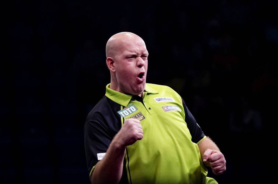 Imago Three-time Premier League winner Michael van Gerwen could be the man to beat again in Glasgow