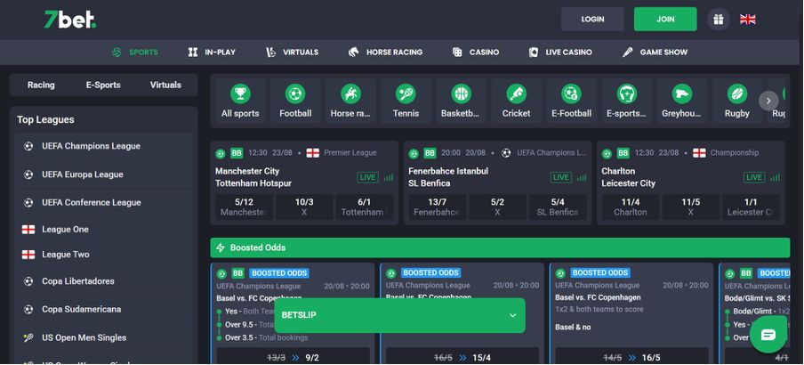 7bet Sports Review 2025: Bet £10, Get £10 in Free Bets
