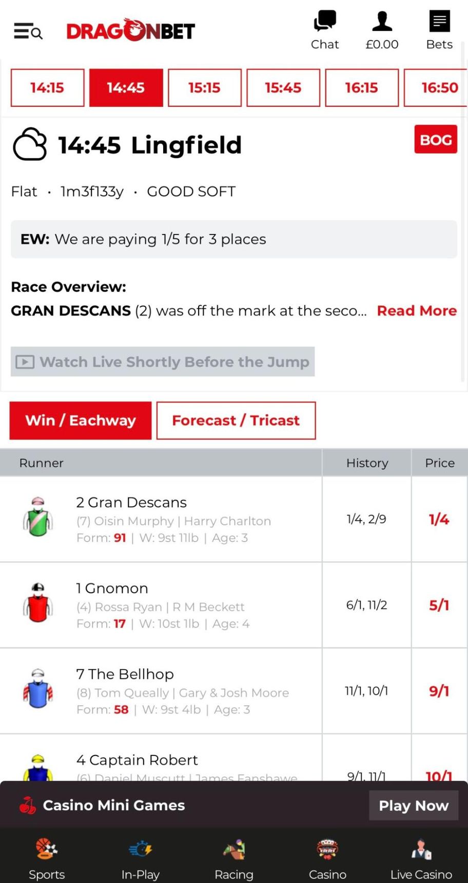 Dragonbet bookmaker review: Everything you need to know