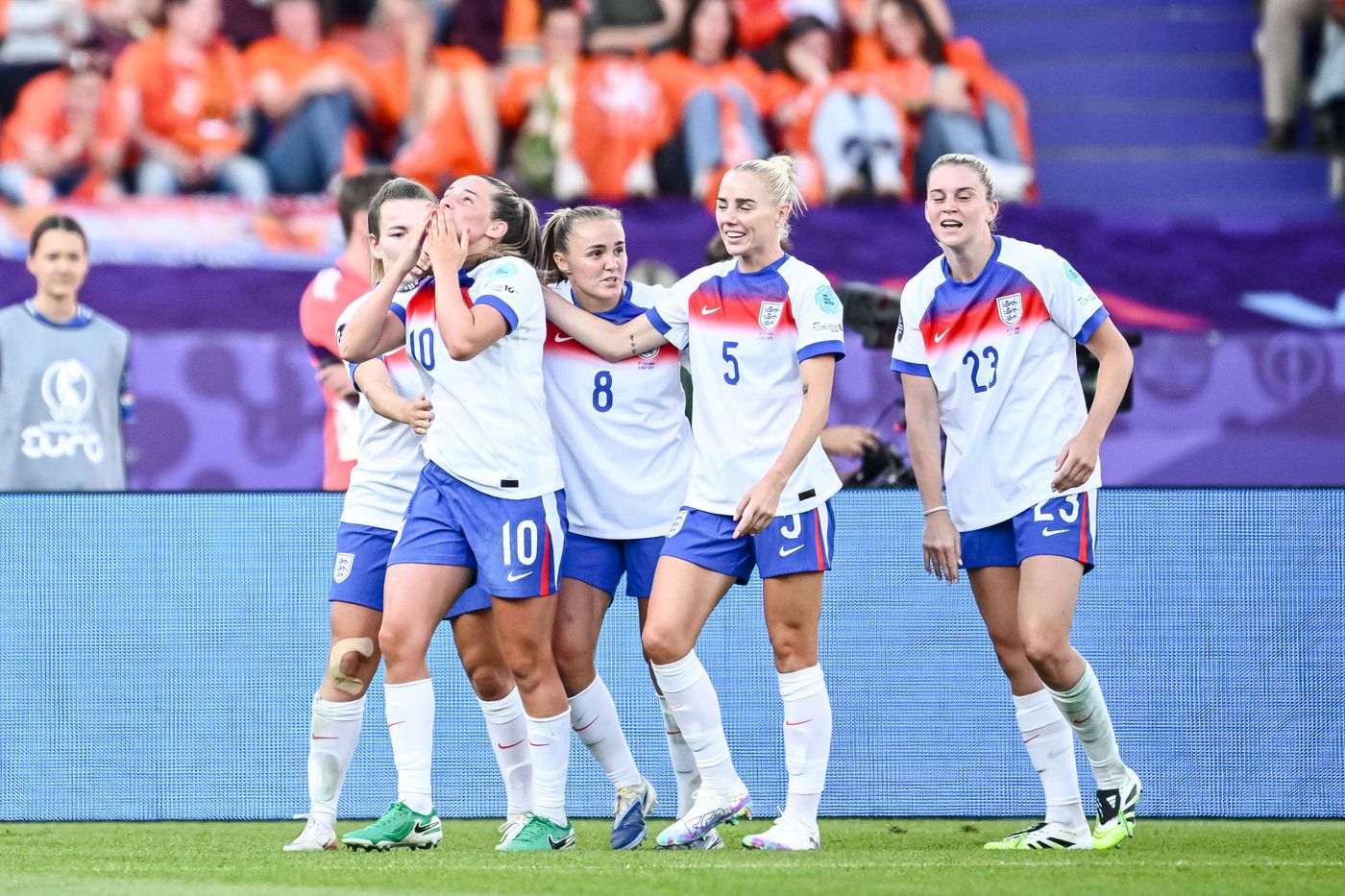 Euro 2025: England beat Netherlands 4-0 but still need result against Wales