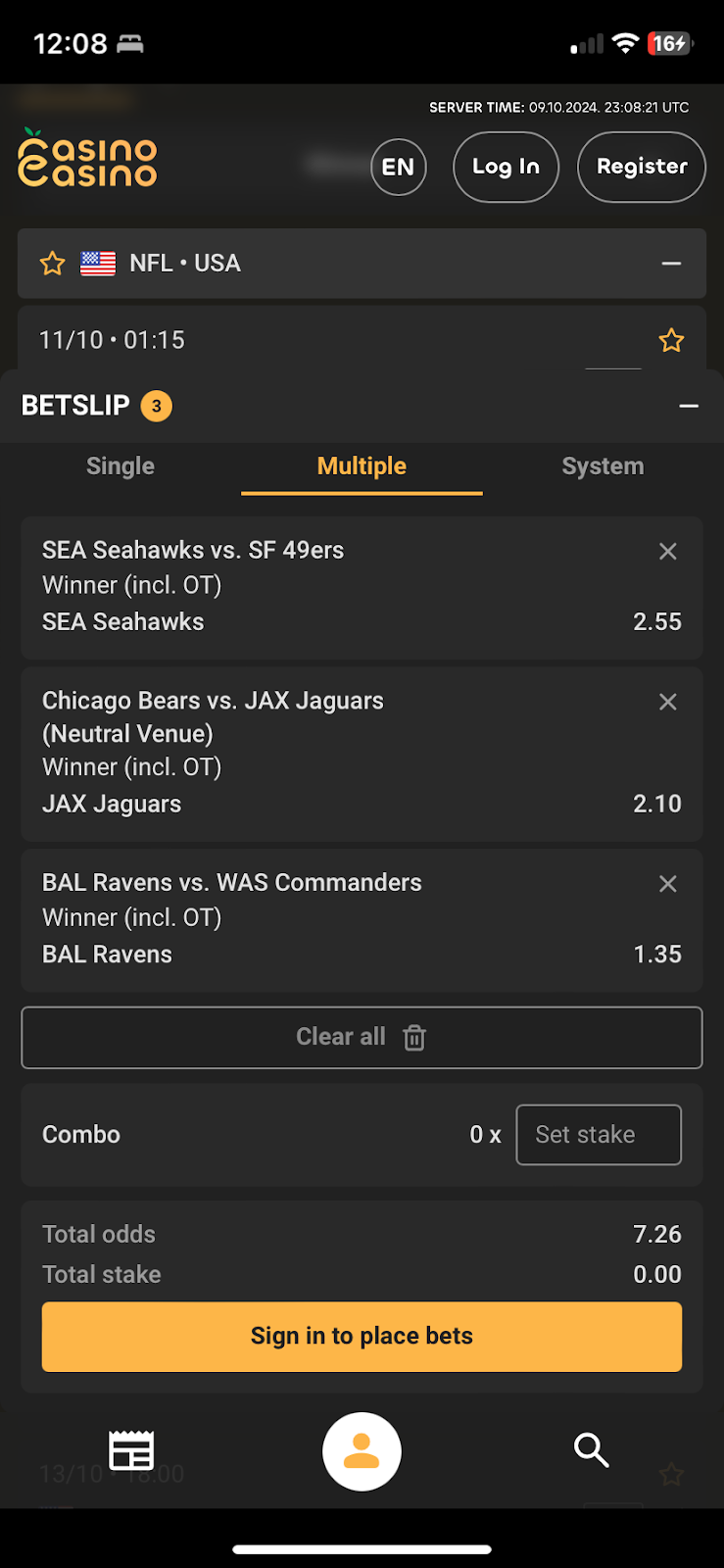 CasinoCasino bookmaker review: Everything you need to know
