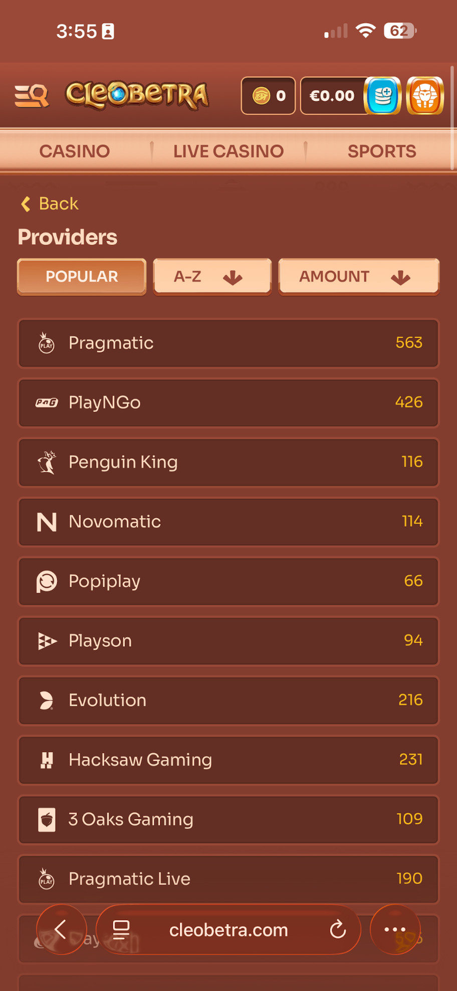 Cleobetra casino review | €1000 and 350 free spins bonus | FIRST