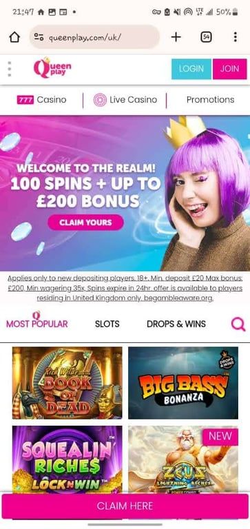 Queen Play casino review: Everything you need to know