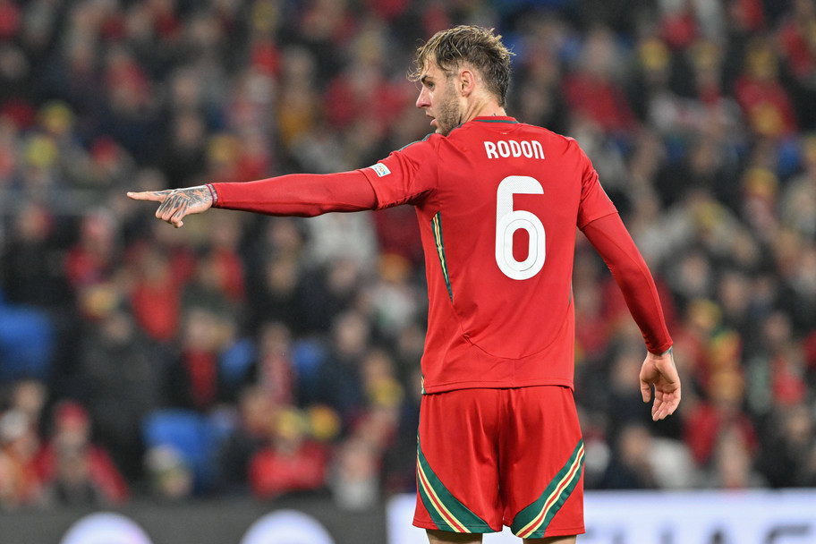 IMAGO Joe Rodon will lead the Welsh defence into battle against North Macedonia on Tuesday night