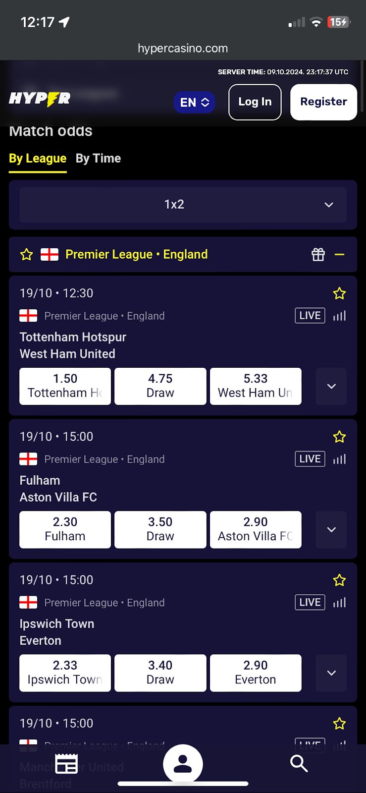 HyperCasino bookmaker review: Everything you need to know