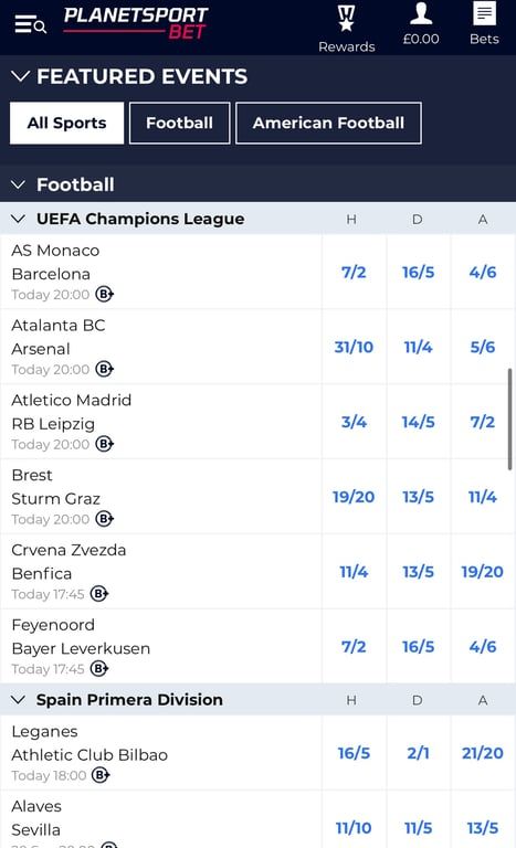Planet Sport Bet bookmaker review: Everything you need to know