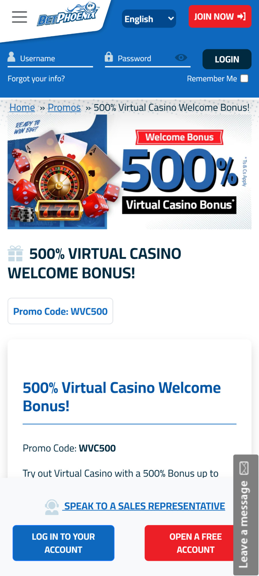 BetPheonix Casino review | Up to £1500 bonus | FIRST