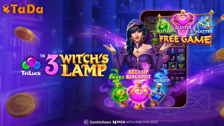 3 Witch's Lamp slot released – features, RTP & free play demo