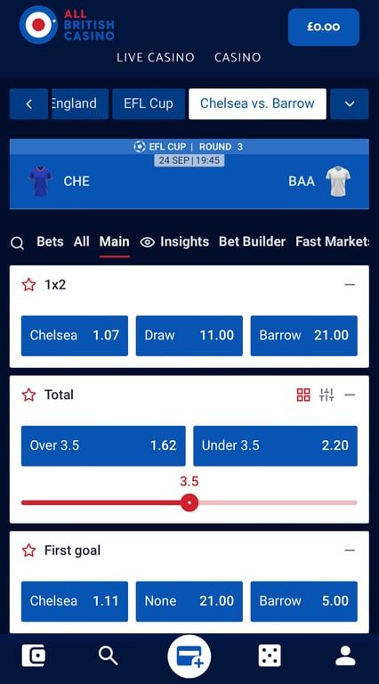 All British Casino bookmaker review: Everything you need to know