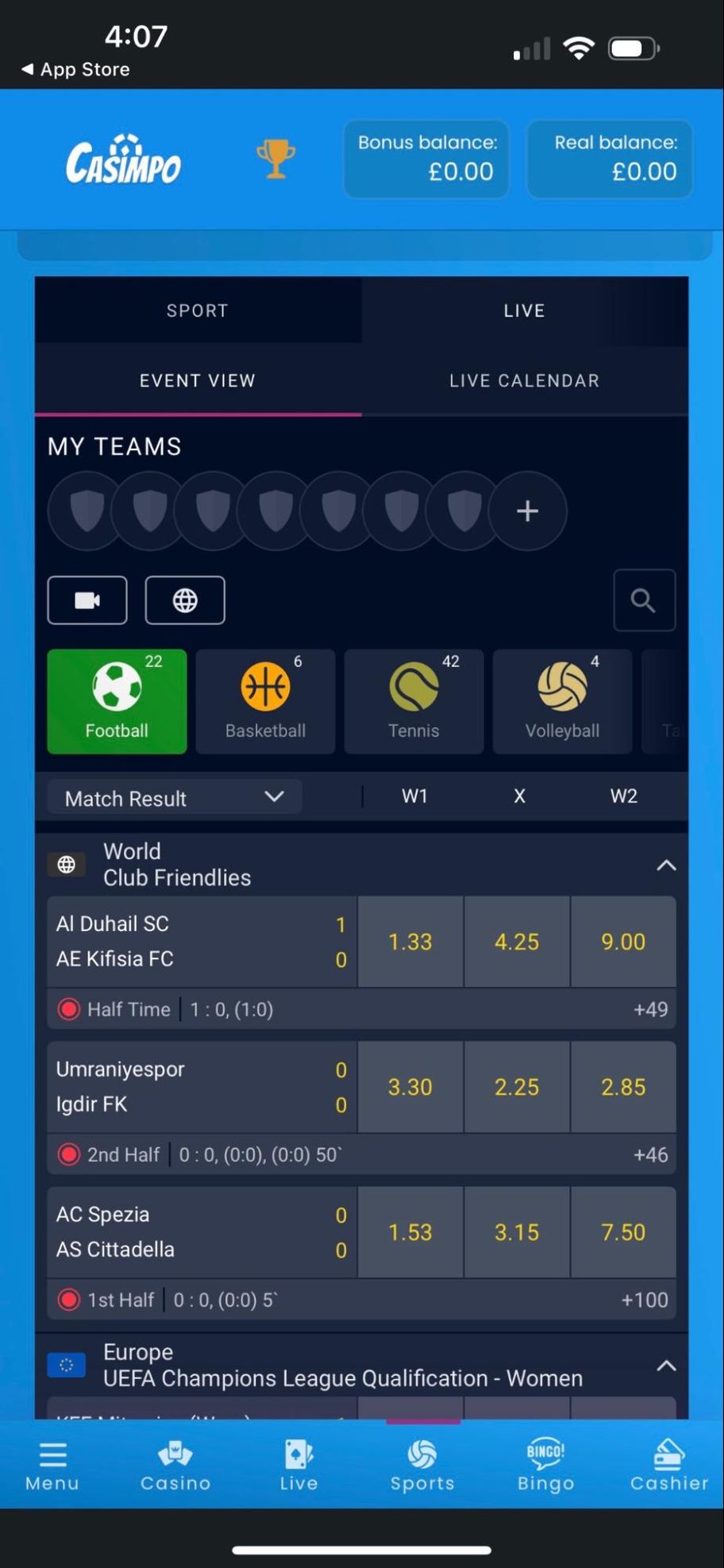 Casimpo bookmaker review: Everything you need to know