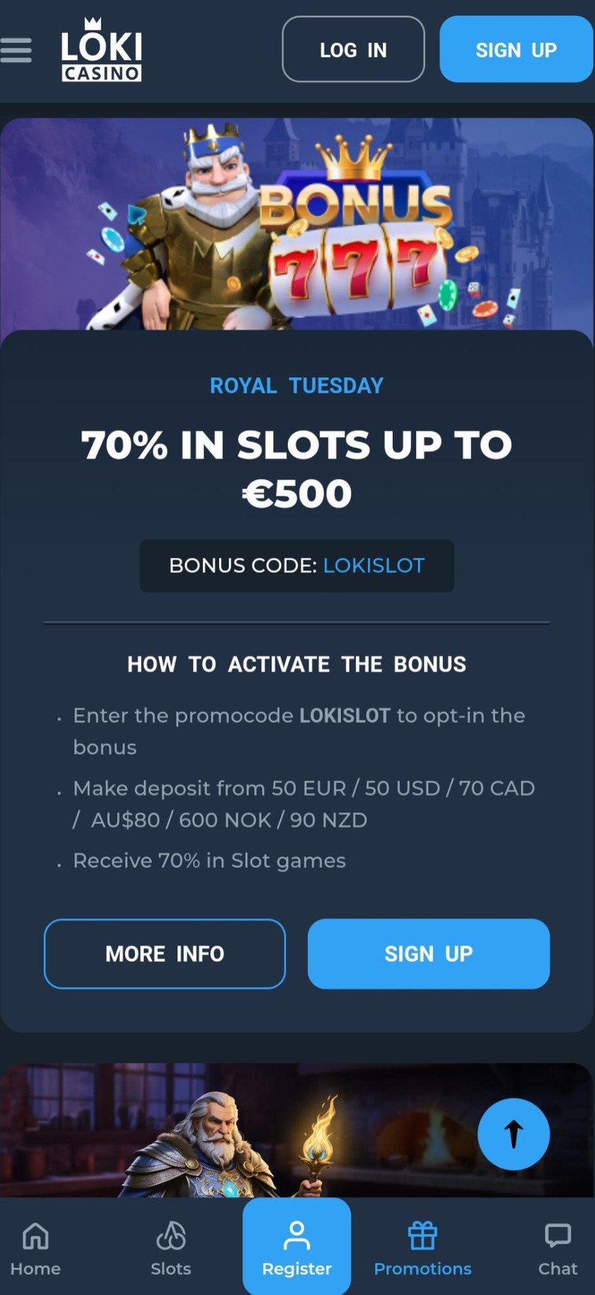 Loki Casino gallery image 5