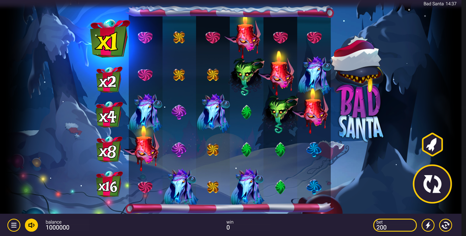 Bad Santa slot released – features, RTP & free play demo