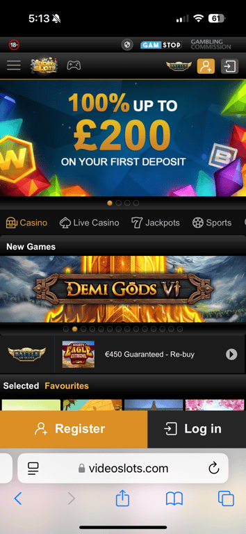 Video Slots Casino Review 2025: 11 Free Spins No Deposit + Up to £200 Bonus