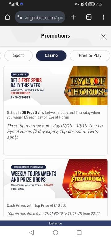 Virgin Bet casino - Everything you need to know