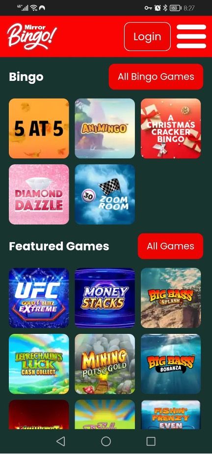 Mirror Bingo Casino Review UK | Explore Over 3,650 Games