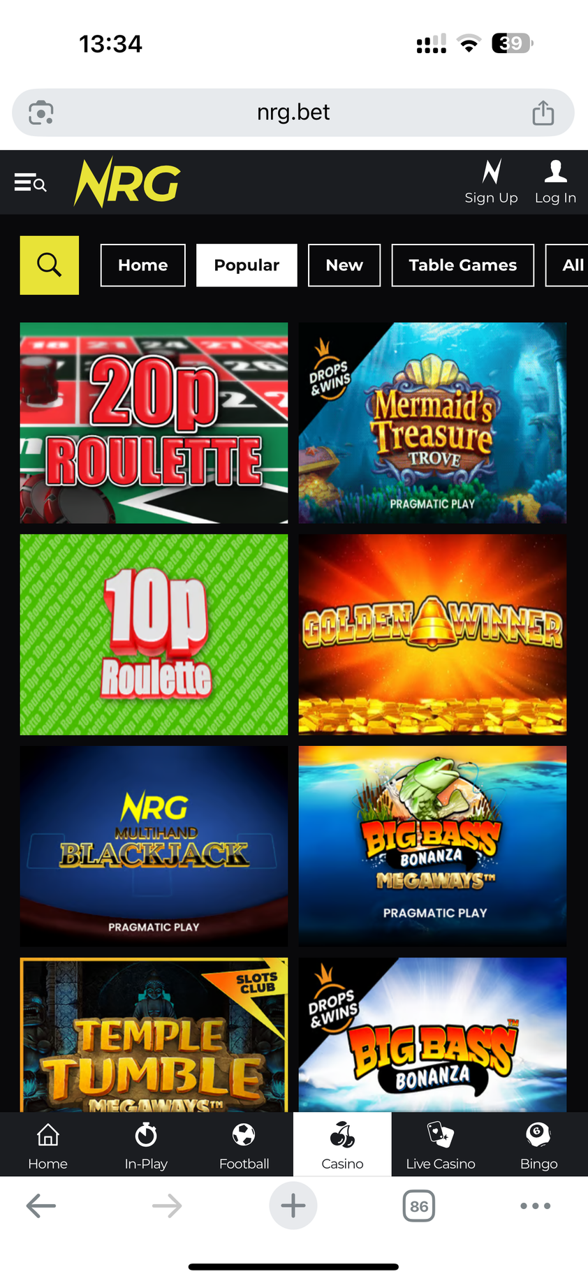 NRG casino gallery image 6