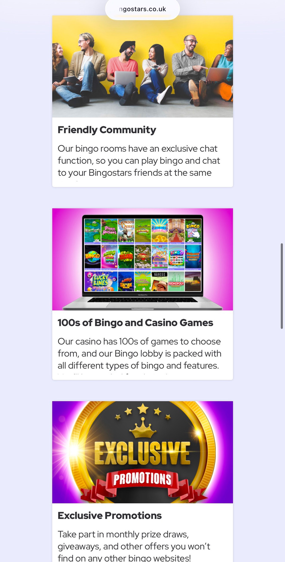 Bingostars casino review | 100% welcome bonus worth up to £50 plus 20 free spins | FIRST