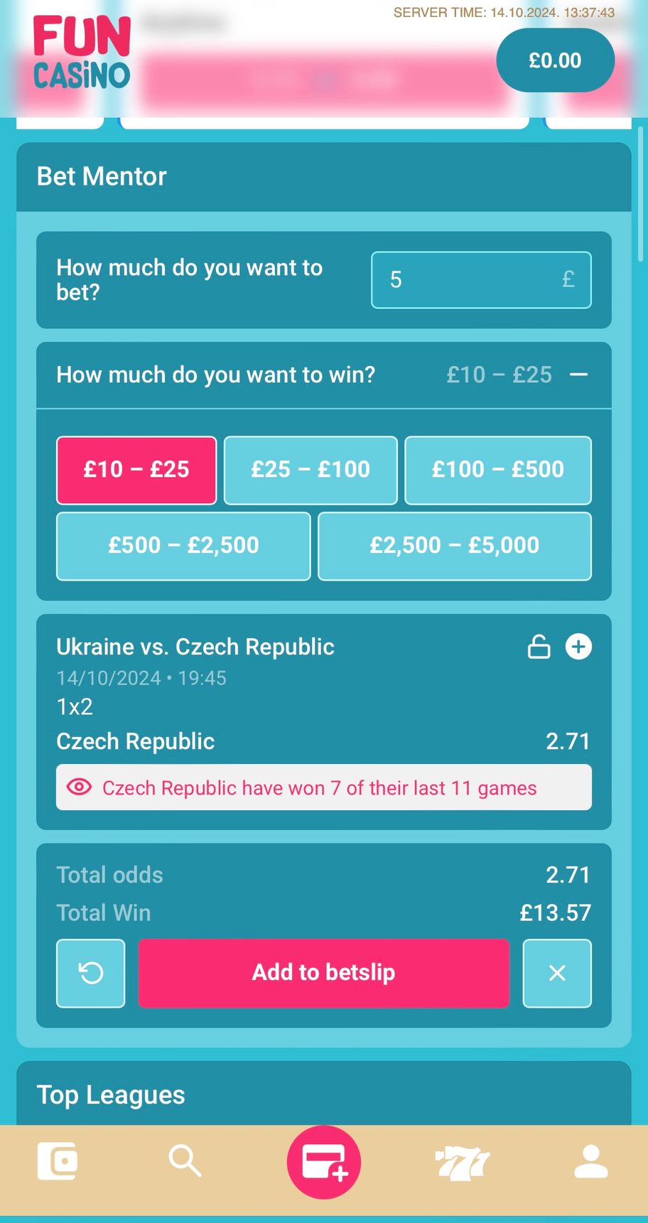 Fun Casino bookmaker review: Everything you need to know