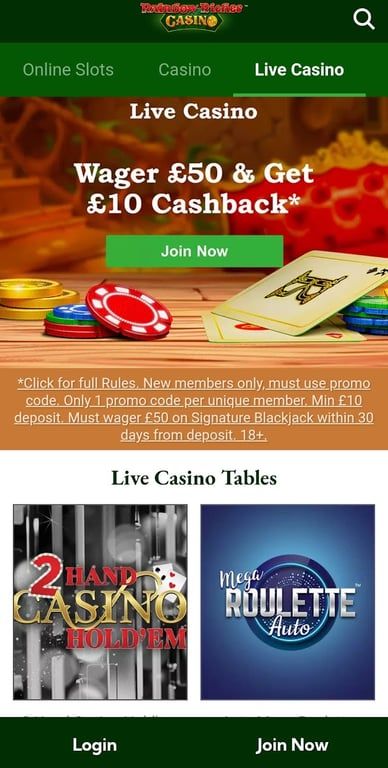 Rainbow Riches Casino review UK | 30 FS or 50 bingo tickets
