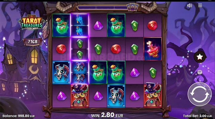 Tarot Treasures Slot released by Push Gaming – features & where to play