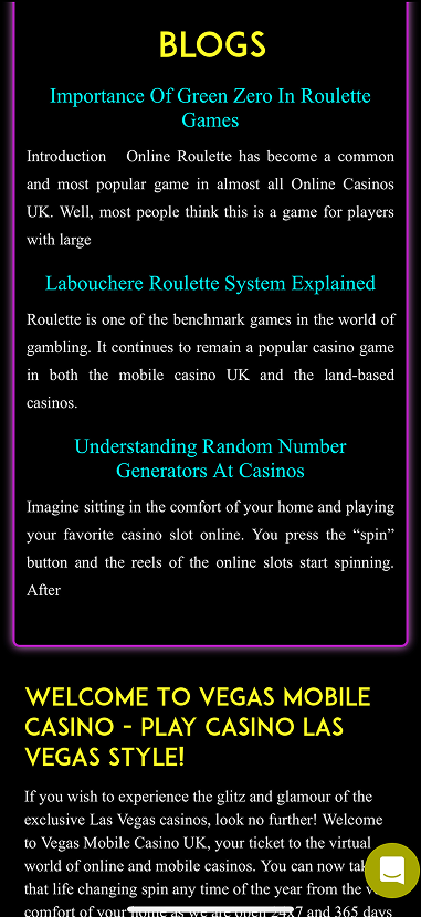 Vegas Mobile Casino gallery image 3