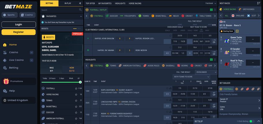 Betmaze bookmaker review: Everything you need to know