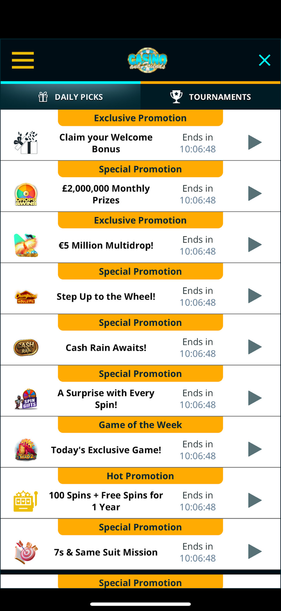 Casino and Friends review | 125 free spins bonus | FIRST