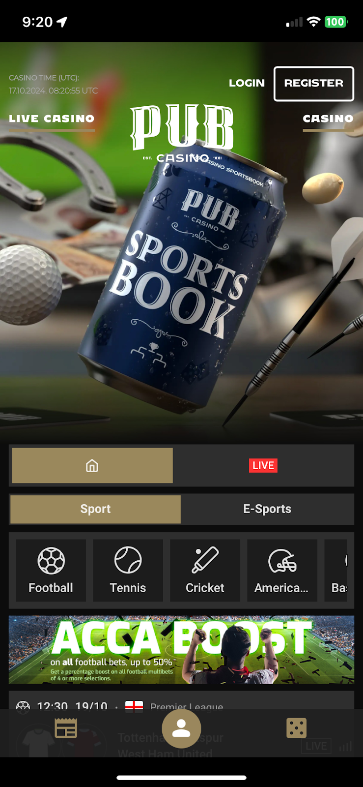 Pub Casino bookmaker review: Everything you need to know