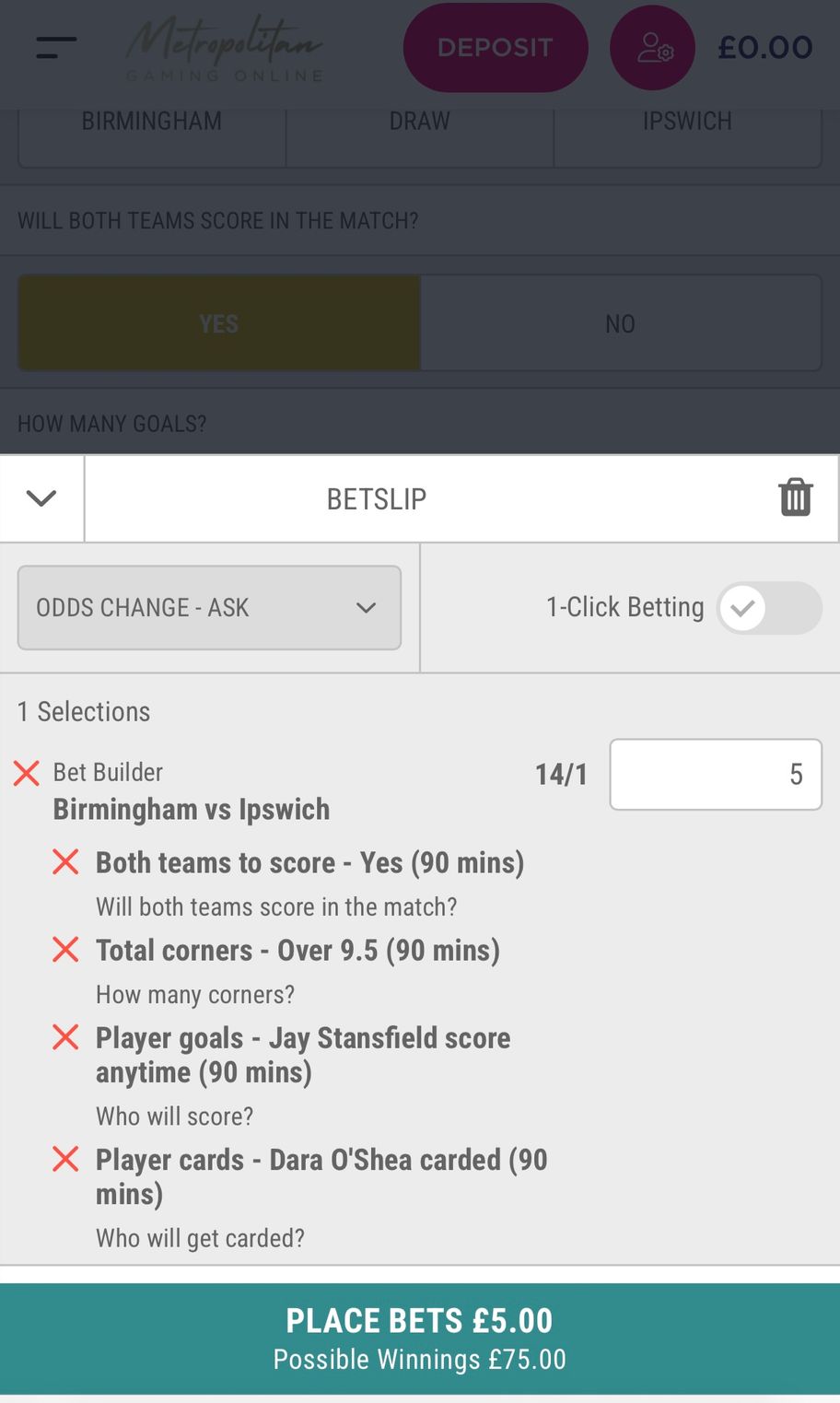 Metropolitan Gaming bookmaker review: Everything you need to know