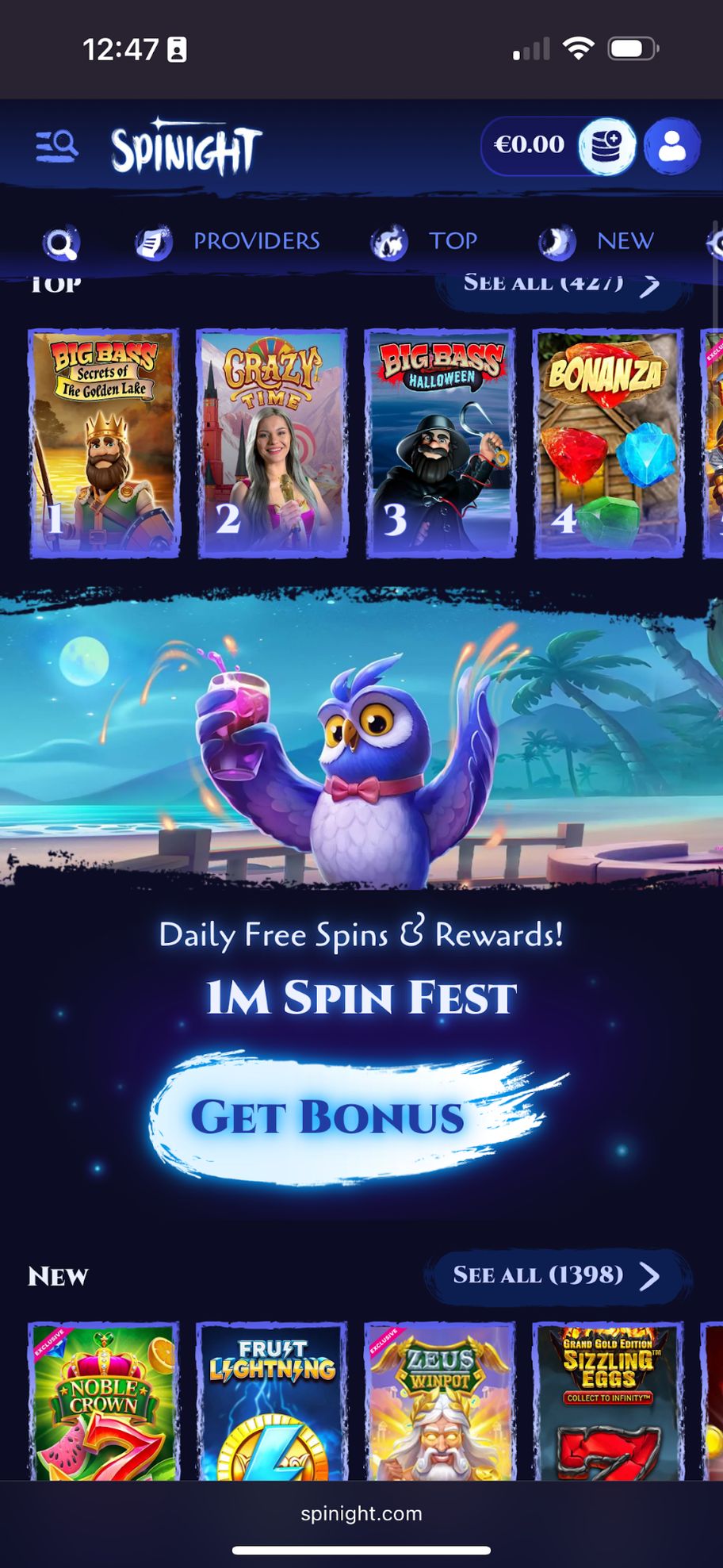 Spinight casino review | £2150 & 250 free spins | FIRST