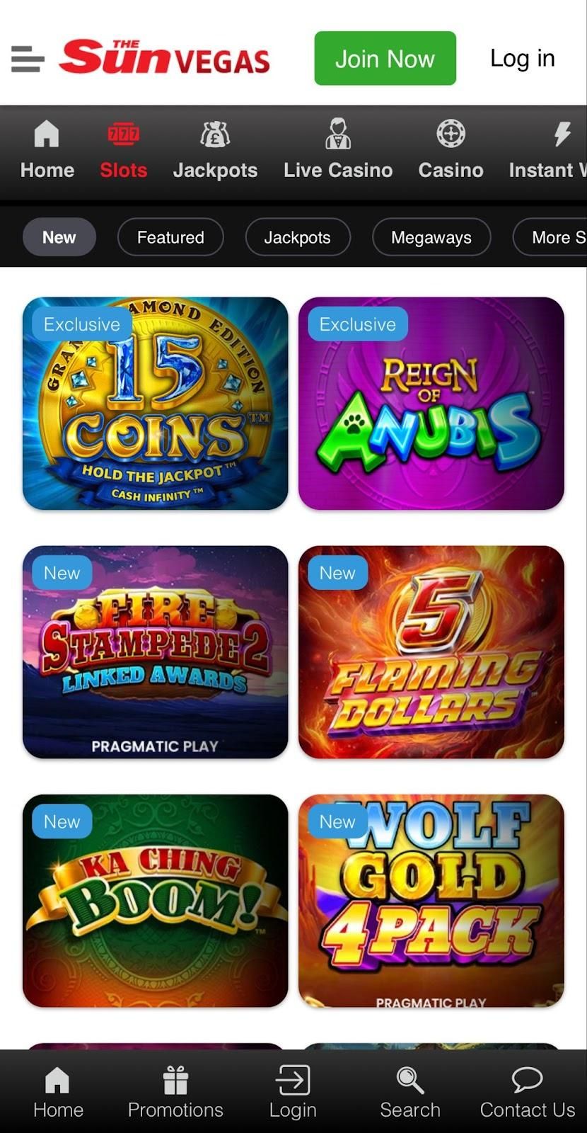 The Sun Vegas casino review | 100% deposit match up to £100 and 100 free spins