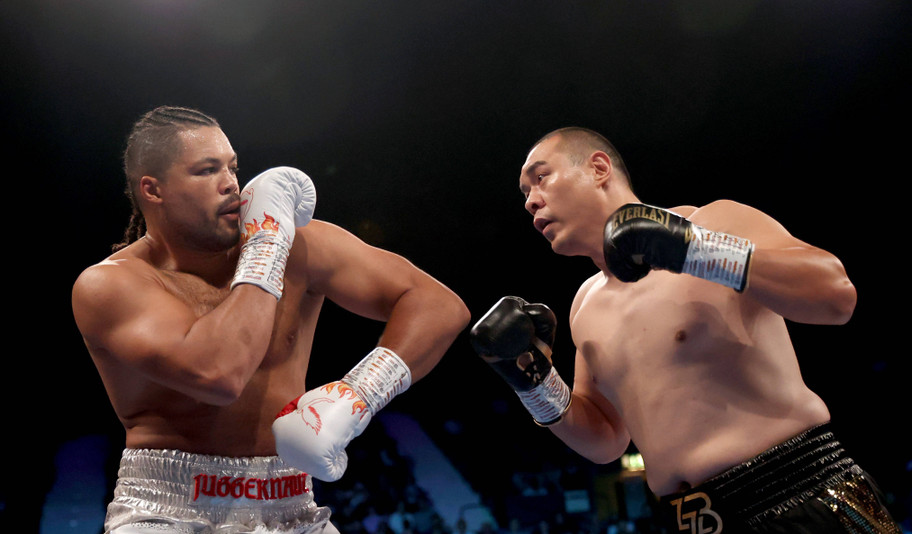 IMAGO Joe Joyce (left) steps back into the ring this weekend against old foe Filip Hrgovic