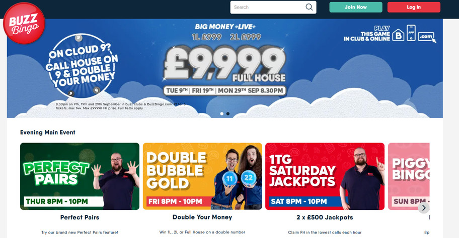 Buzz Bingo casino review | Get £40 bingo bonus and/or 200 free spins