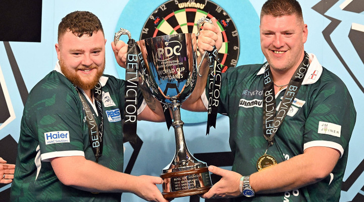 Northern Ireland defy the bookies to win Darts World Cup