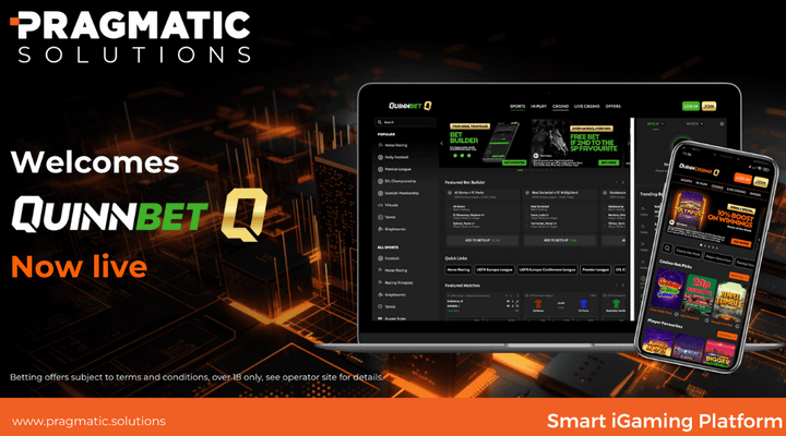 QuinnBet switches to Pragmatic Solutions platform in UK & Ireland expansion plan