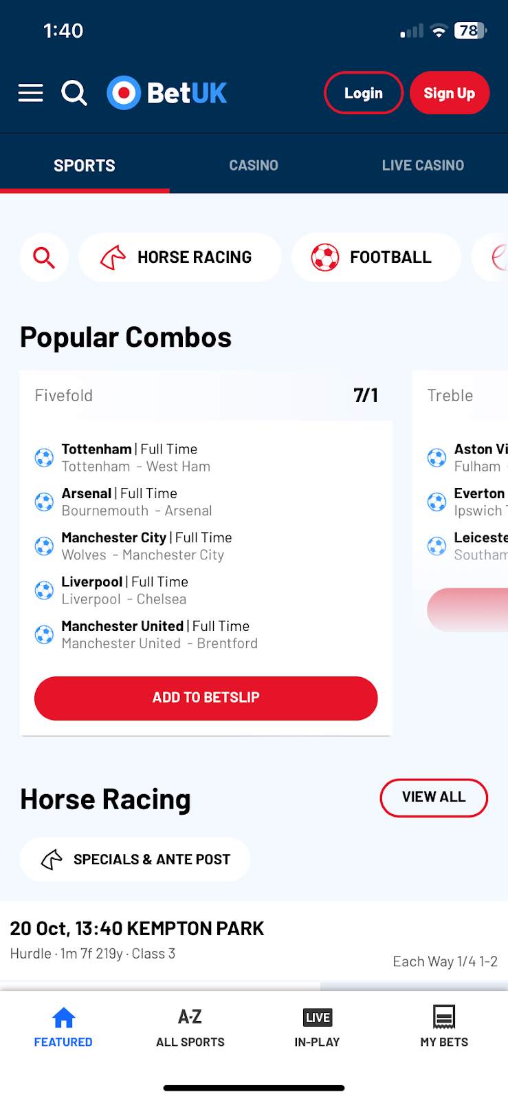 Bet UK bookmaker review: Everything you need to know
