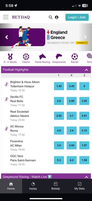 Betdaq bookmaker review: Everything you need to know