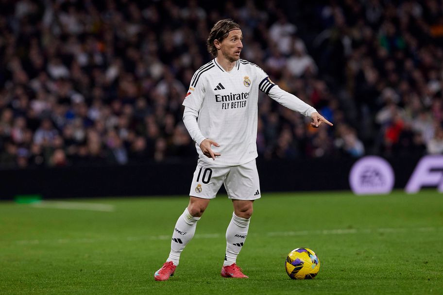 Imago Real Madrid's Luka Modric will be tasked with dictating the pace of the game against Manchester City on Tuesday night