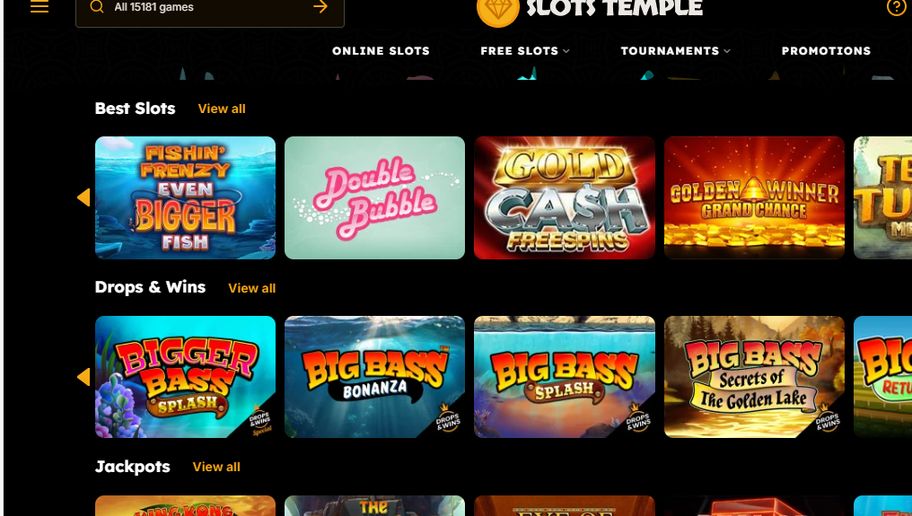 Slots Temple review 2025 | Everything you need to know